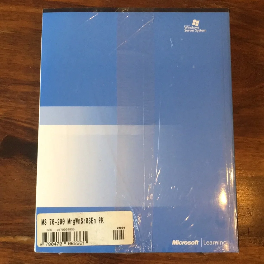 Microsoft Official Academic Course 70-290 Managing Maintaining Windows 2003